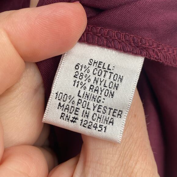 Wendy Bird Women's Eggplant Purple Lace Unrivaled Refinement Cocktail Dress Sz 8 - Picture 9 of 10